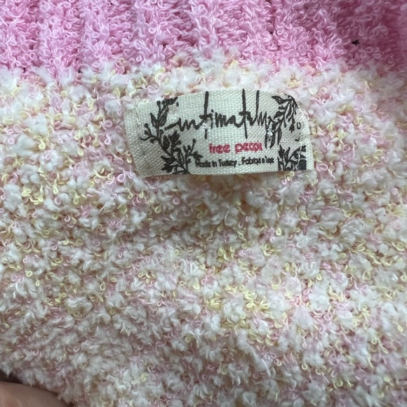 Free People Dream Diamonds Sleep Romper in Pink Combo Size Large - Picture 12 of 13